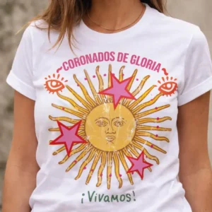 Estampa central exclusivo GLORIA - diseño digital para indumentaria