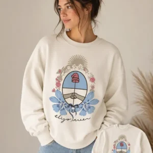 Estampa central exclusivo ELIJO CREER - diseño digital para indumentaria