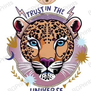 Estampa central exclusivo TRUST - diseño digital para indumentaria