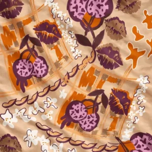 Rapport textil exclusivo CHERRY - diseño impreso en tela para indumentaria