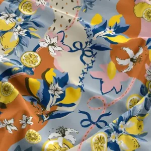 Rapport textil exclusivo LEMONS - diseño digital para indumentaria
